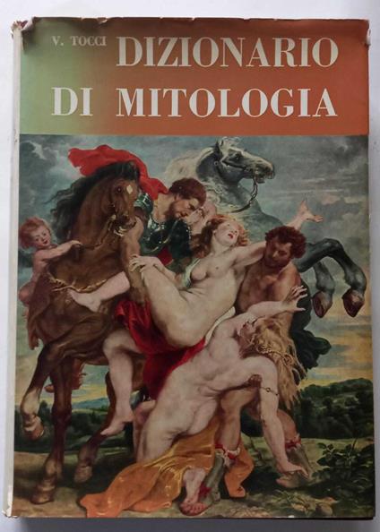 Dizionario di Mitologia - Vandregisilo Tocci - copertina