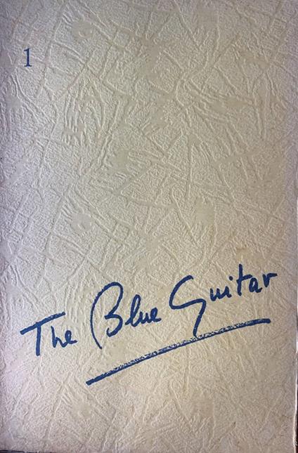 The blue guitar. Volume I - copertina