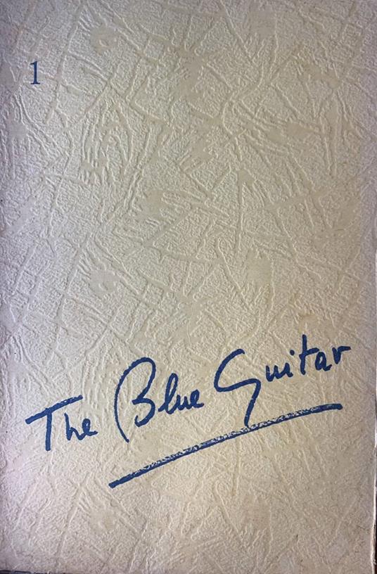 The blue guitar. Volume I - copertina