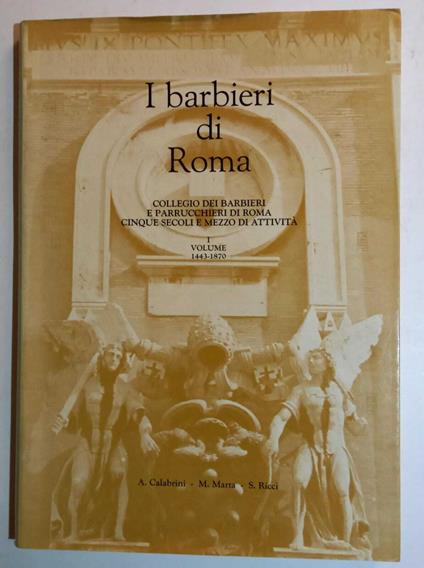 I barbieri di Roma (Volume I) - copertina