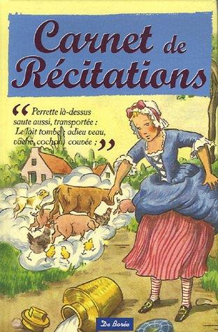 Carnet de Récitations - Guillaume Apollinaire - copertina