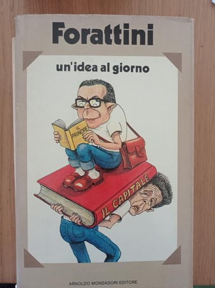Un'idea al giorno - Giorgio Forattini - copertina