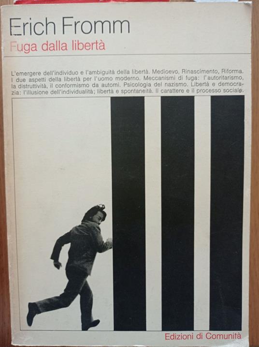 Fuga dalla libertà - Erich Fromm - copertina