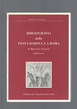 Bibliografia Della Festa Barocca A Roma