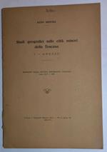 Studi geografici sulle città minori della Toscana