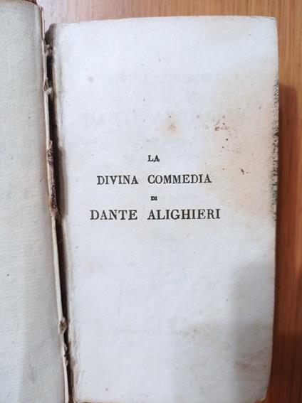 La Divina Commedia - Dante Alighieri - copertina