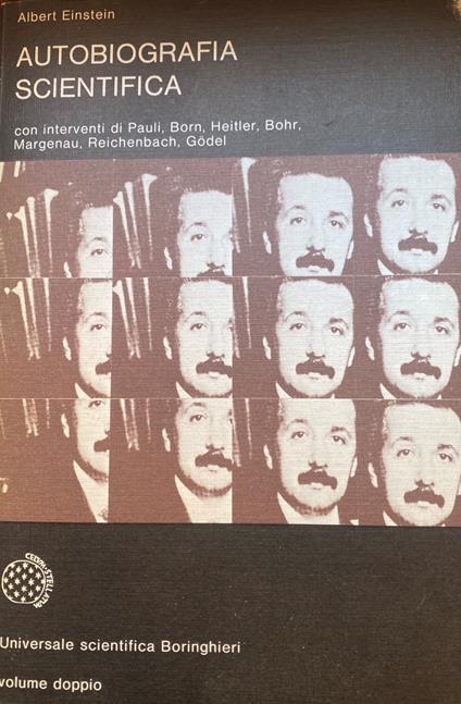Autobiografia scientifica - Albert Einstein - copertina