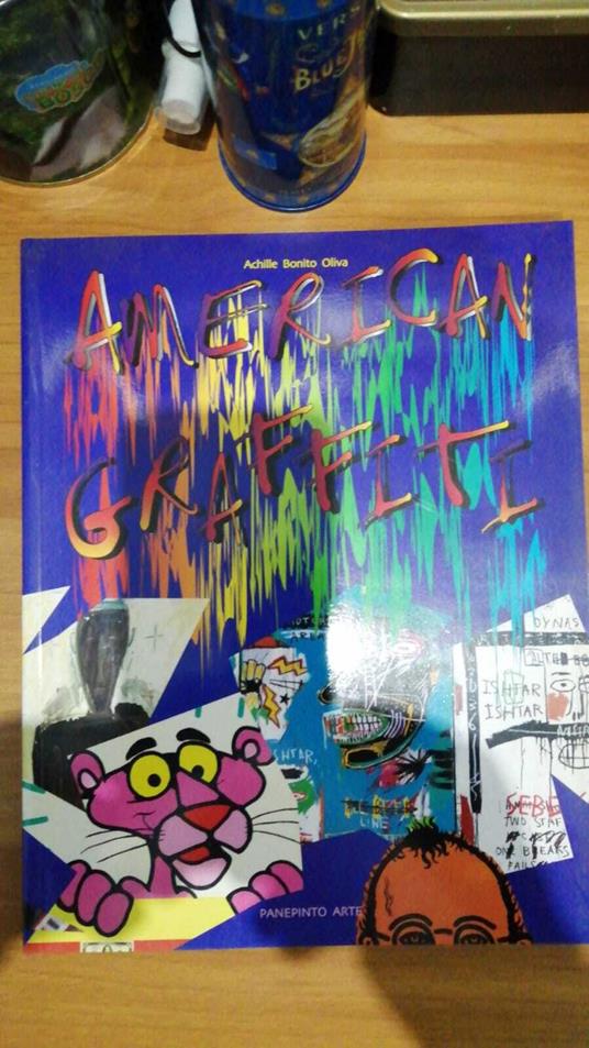 American Graffiti ( Catalogo Mostra in Brasile ), testo italiano / portoghese -brasiliano - Achille Bonito Oliva - copertina