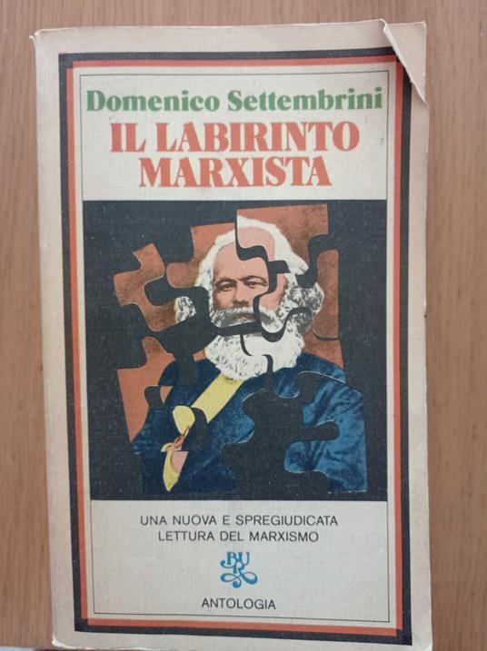 Il labirinto marxista - Domenico Settembrini - copertina
