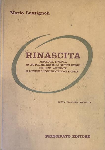 Rinascita - Mario Lussignoli - copertina