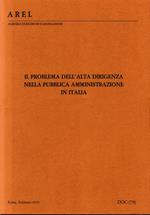 Il problema dell'alta dirigenza nella pubblica amministrazione in Italia