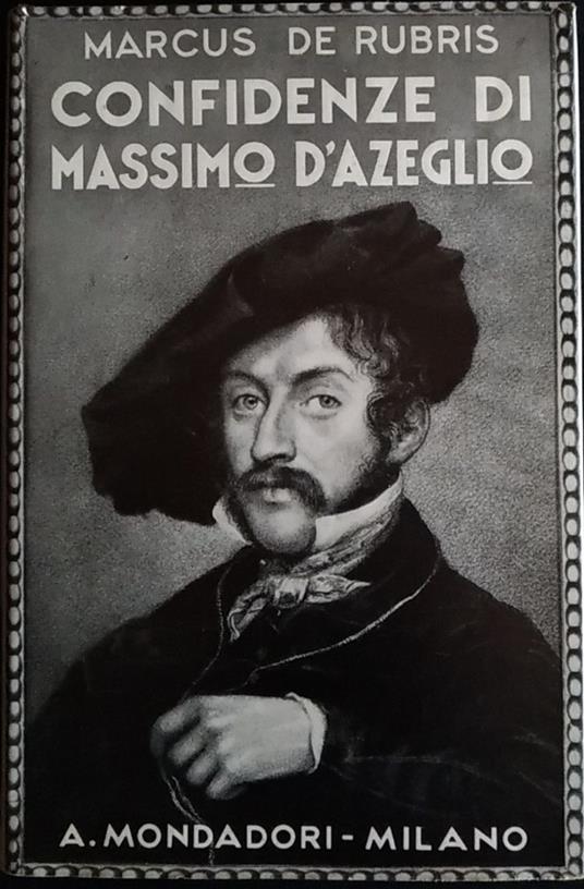 Confidenze di Massimo D'Azeglio - copertina