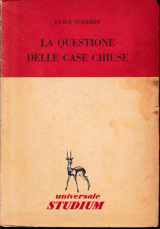 La questione delle case chiuse - copertina