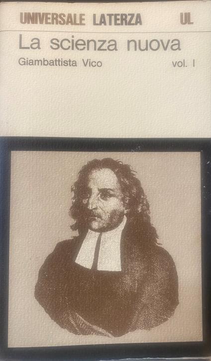La scienza nuova. (vol. I) - Giambattista Vico - copertina