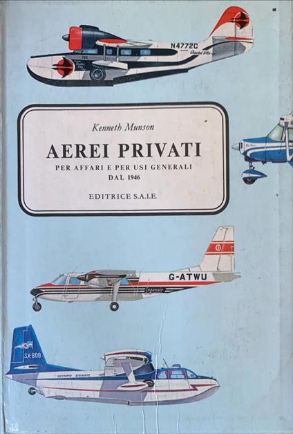 Aerei privati per affari e per usi generali dal 1946 - copertina