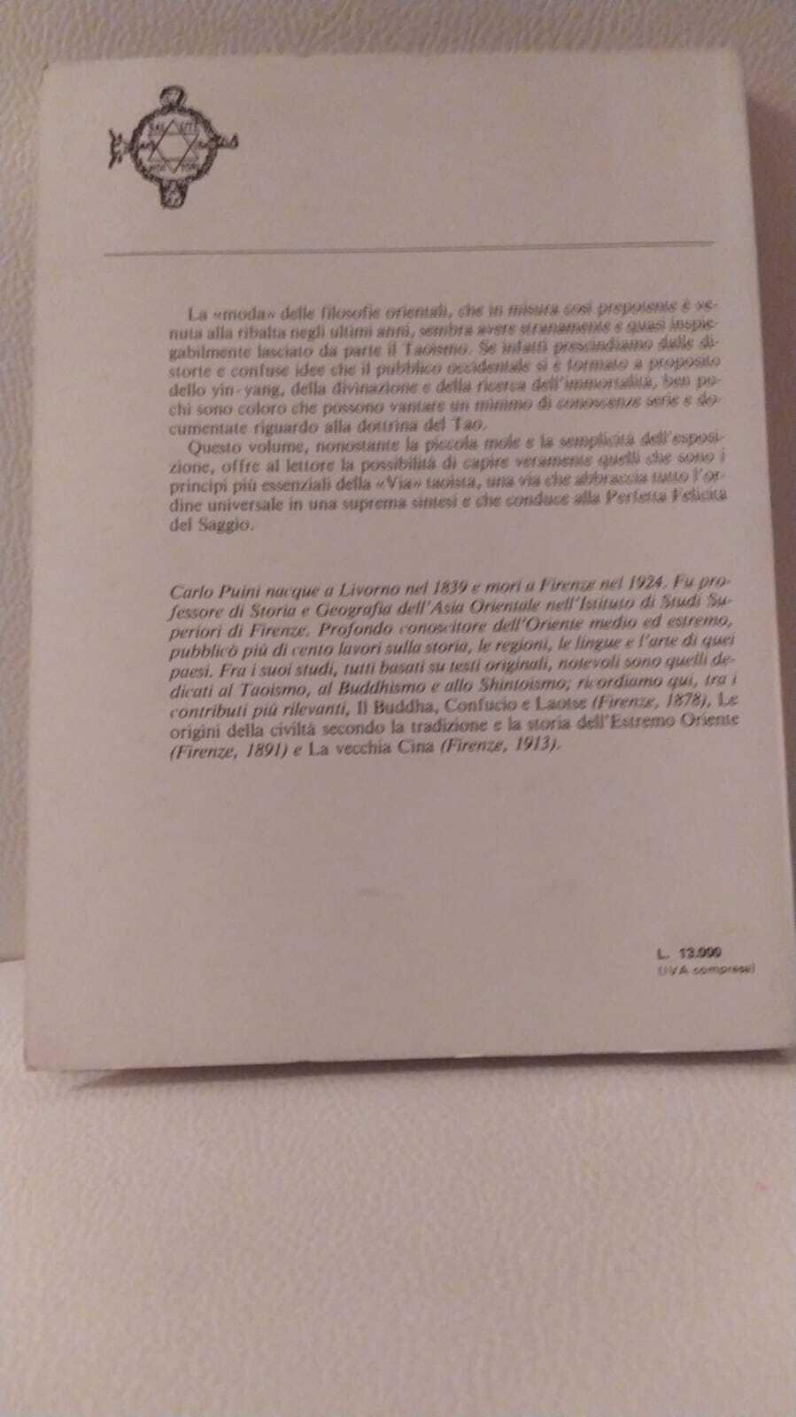 Il taoismo. Filosofia e religione