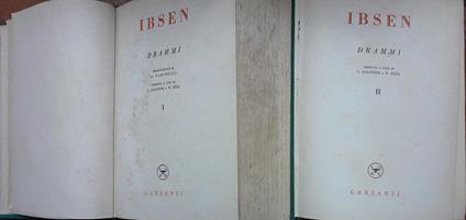 IBSEN Drammi. Volume I II - copertina