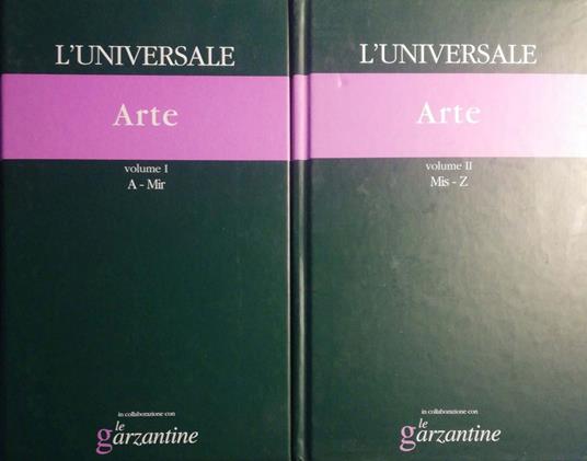 Arte vol. I e II - copertina