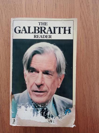 The Galbraith Reader - John Kenneth Galbraith - copertina