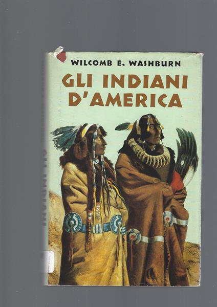Indiani D' America - Wilcomb E. Washburn - copertina