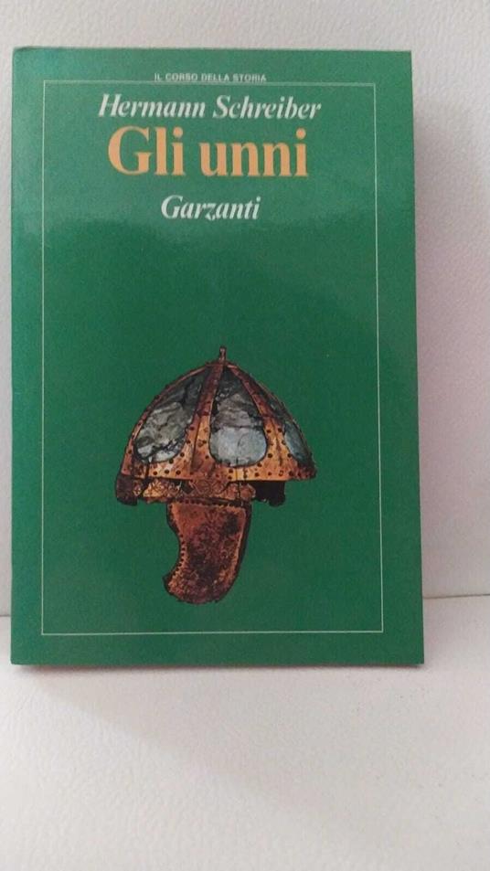 Gli unni - Hermann Schreiber - copertina