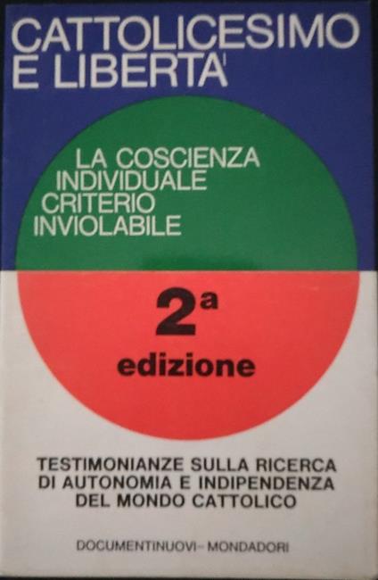 Cattolicesimo e libertà - copertina