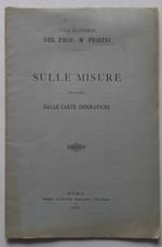 Sulle misure ricavate dalle carte geografiche