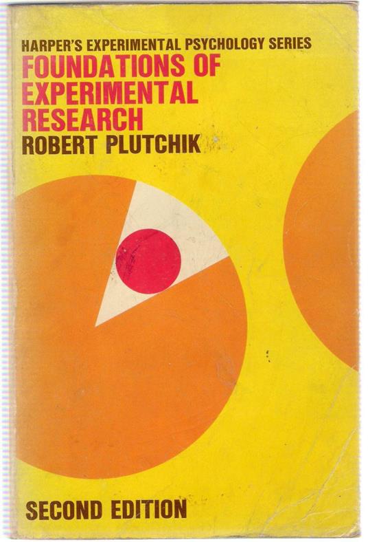 Foundations of experimental research - copertina