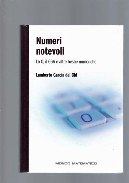Numeri Notevoli - copertina