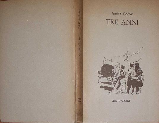 Tre anni - Anton Cechov - copertina