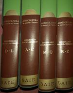 Agricoltura. La natura e l'uomo. Dizionario enciclopedico (quattro volumi)