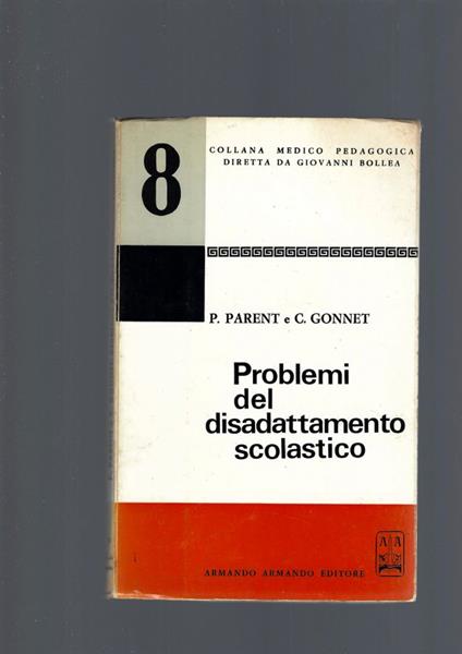 Problemi Del Disadattamento Scolastico - copertina
