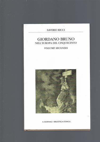 GIORDANO BRUNO , vol. II - copertina
