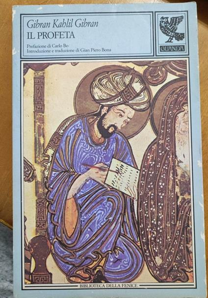 Il profeta - Kahlil Gibran - copertina