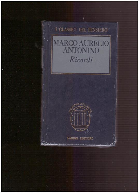 Ricordi - Marco Aurelio - Libro Usato - Fabbri 