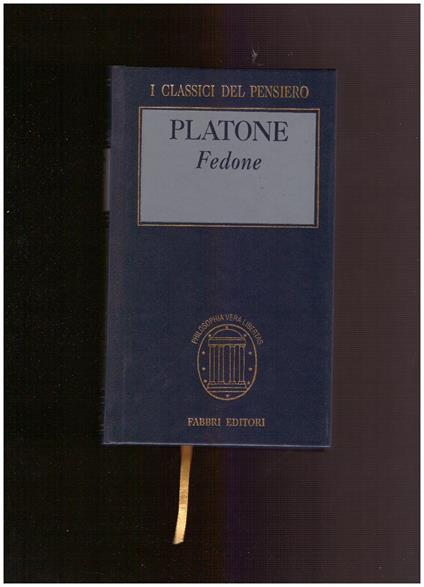 Fedone - Platone - copertina