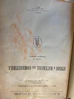 Studi e ricerche sui combustibili (vol. VI, 1936-1937)