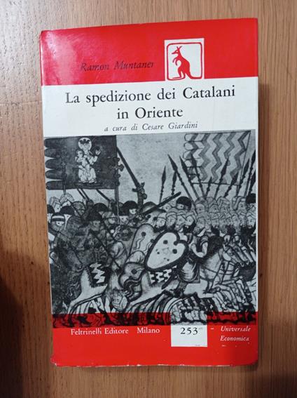 La spedizione dei Catalani in Oriente - Ramón Muntaner - copertina