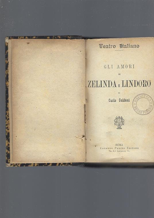 COMMEDIE, vol. 2 - Carlo Goldoni - copertina