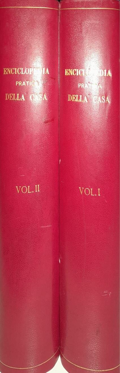 Enciclopedia pratica della casa (2 volumi) - copertina