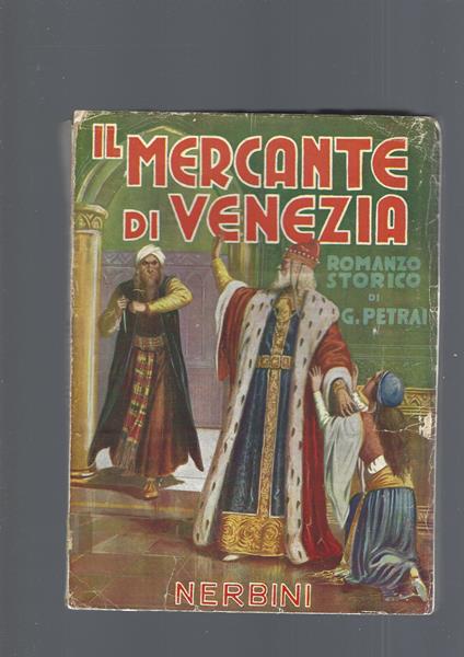 Mercante Di Venezia - Giuseppe Petralia - copertina