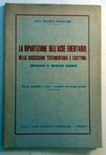 La ripartizione asse ereditario nella successione ttestamentaria e legittima