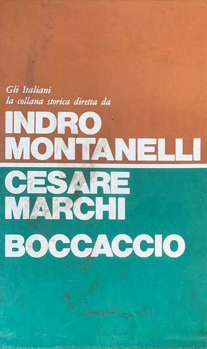 Boccaccio - Cesare Marchi - copertina