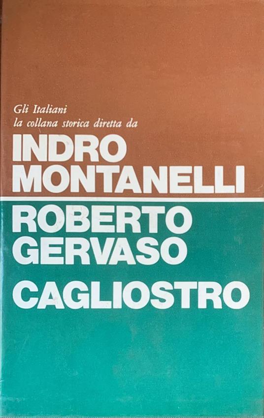 Cagliostro - Roberto Gervaso - copertina