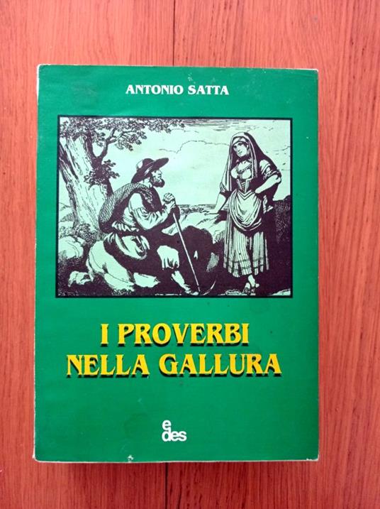 I proverbi nella Gallura - Antonio Satta - copertina