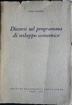 Discorsi sul programma di sviluppo economico
