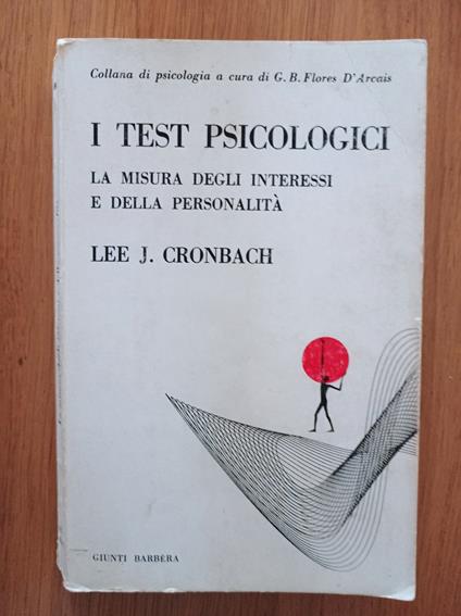 I test psicologici - Lee J. Cronbach - copertina