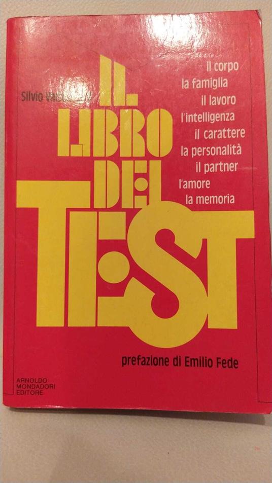 Il libro dei test - Silvio Valseschini - copertina