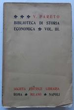 Biblioteca di Storia Economica. Volume terzo
