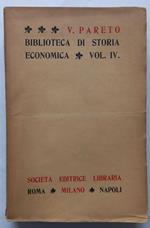 Biblioteca di Storia Economica. Volume quarto